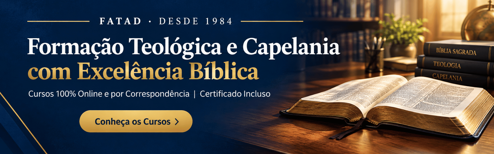FATAD — Formação teológica e capelania com excelência bíblica